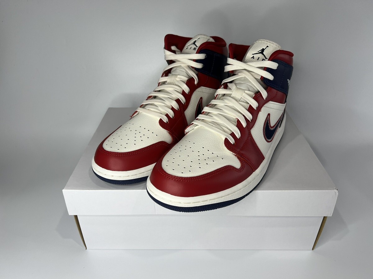 Nike Air Jordan 1 ネイビー/クリーム/レッド 10/12・10/26発売｜Nike Air Jordan 1 Retro Low OG 