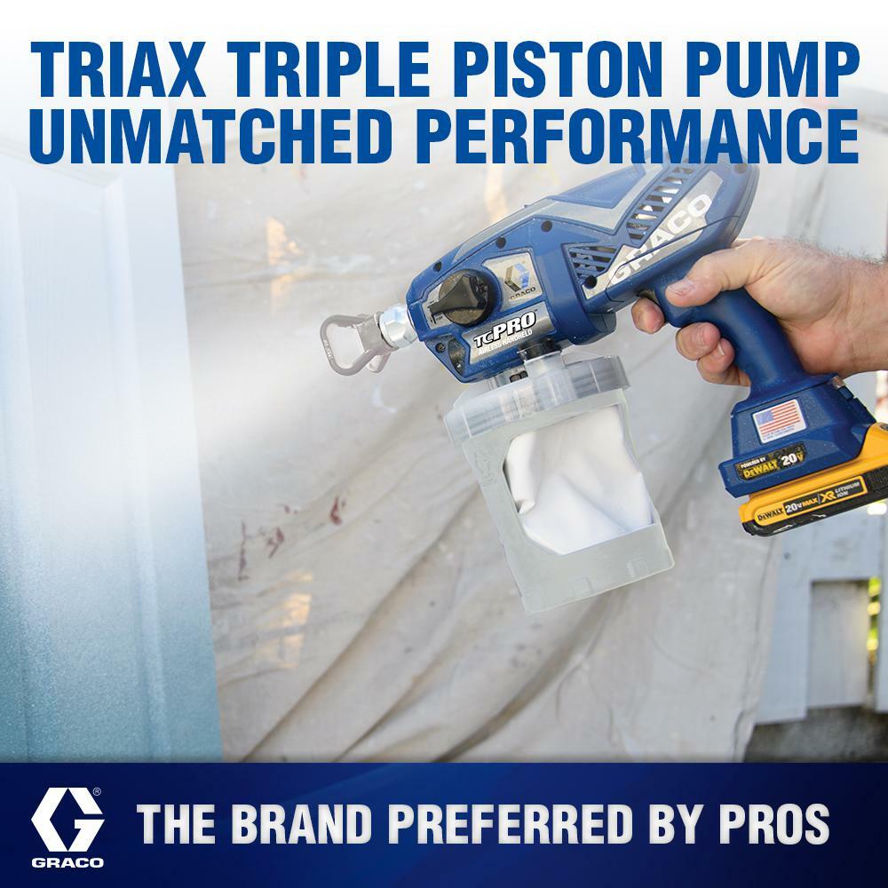 Graco TC Pro Cordless Airless Paint Sprayer 17N166 Handheld TrueCoat