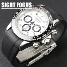 20mm Kautschuk Armband für Rolex Daytona GMT 2 Submariner Yacht Master Watchband