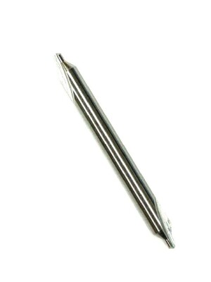 SOLID CARBIDE CENTER DRILL #2 - 60 DEG -USA- CENTERDRILL HTC 585-0782 - NEW!