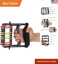 Hand Exerciser and Finger Strengthener for Therapy - Adjustable Resistance Bands