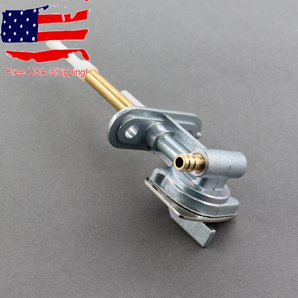 Línea de aceite de válvula Petcock de combustible para YAMAHA PW80 XT125 XT250 XT350 TW200 TTR90 E Foto 3 de 4