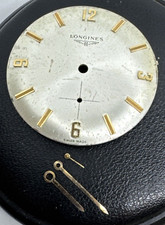 Longines 370 quadrante silver 29,5mm + set sfere originali vintage swiss made