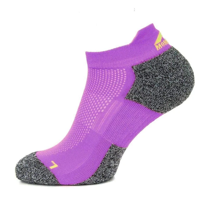 RUNNING SOCKS WOMENS LADIES SOFT COOLMAX MORE MILE GYM RUN ANKLE SOCK 5 PAIRS - Image 4 of 4