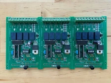 Set of 3 Infrared & Chrome 4 Relay 6000 Metal SM 5000 Control Board New