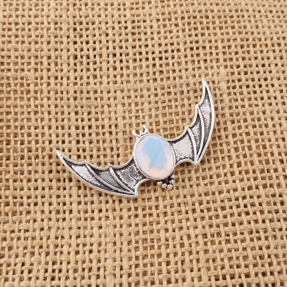 Milchiger Opal Edelstein 925 Sterlingsilber ethnische handgefertigte Schmuck ... - Bild 3 von 4