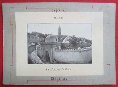 Orig. Foto Photogravüre Algerien Algeria Algérie Oran La Mosquée Moschee um 1900