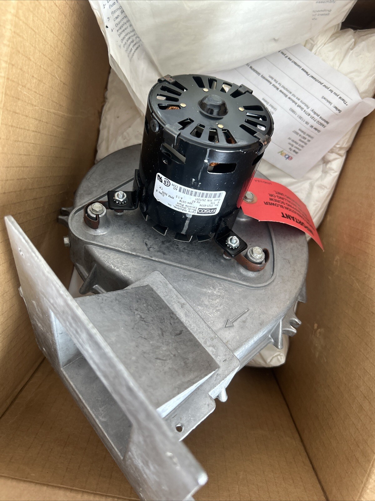 OEM Lennox Armstrong Ducane Furnace Draft Inducer Motor Fits 7121-8774 71218774