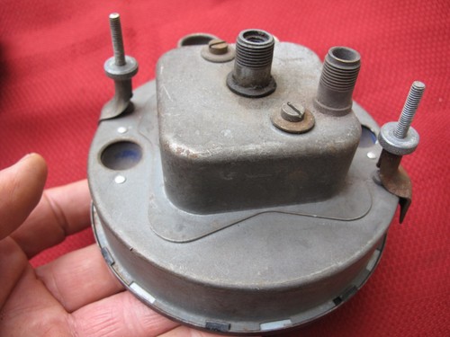 vintage Jaguar Dashboard Gauges Tachometer 140MPH Speedometer SMITHS XKE S-type - Picture 15 of 16