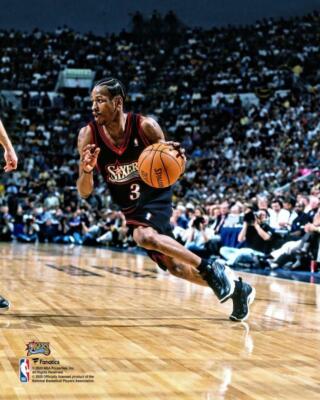 Allen Iverson in Action Philadelphia 76ers 8