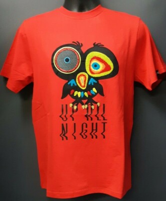 Men's Black Keys ''Up All Night'' Owl T- shirt - Red