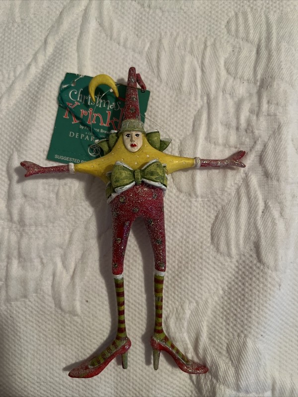 DEPT 56 CHRISTMAS KRINKLES BY PATIENCE BREWSTER  ORNAMENT: STAR WOMAN