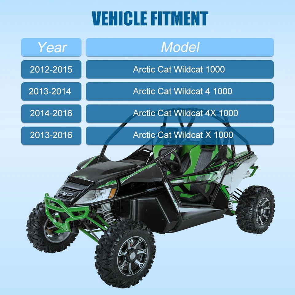 Eixo de transmissão traseiro esquerdo direito CV Arctic Cat Wildcat X 1000 2013-2016 - Imagem 3 de 4