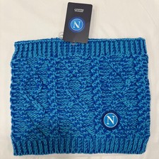 Scaldacollo Caldo Lana Ssc Napoli Inverno Freddo Blu Calcio Ufficiale