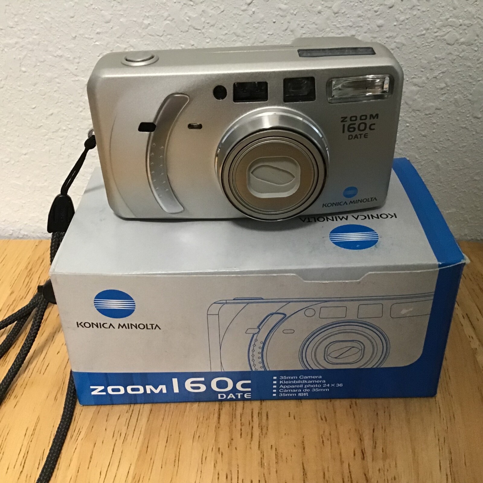 Konica Minolta Zoom 160c Date 35mm Point & Shoot Film Camera *Read* eBay
