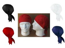 Solid Color Cotton Durag Doo Rag Do-rag Bandana Head Wrap Scarf
