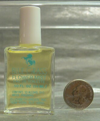 BLUE GRASS FLOWER MIST EAU DE TOILLETE 0.5 0Z 15 ML RARE COLLECTIBLE MINI FRESH