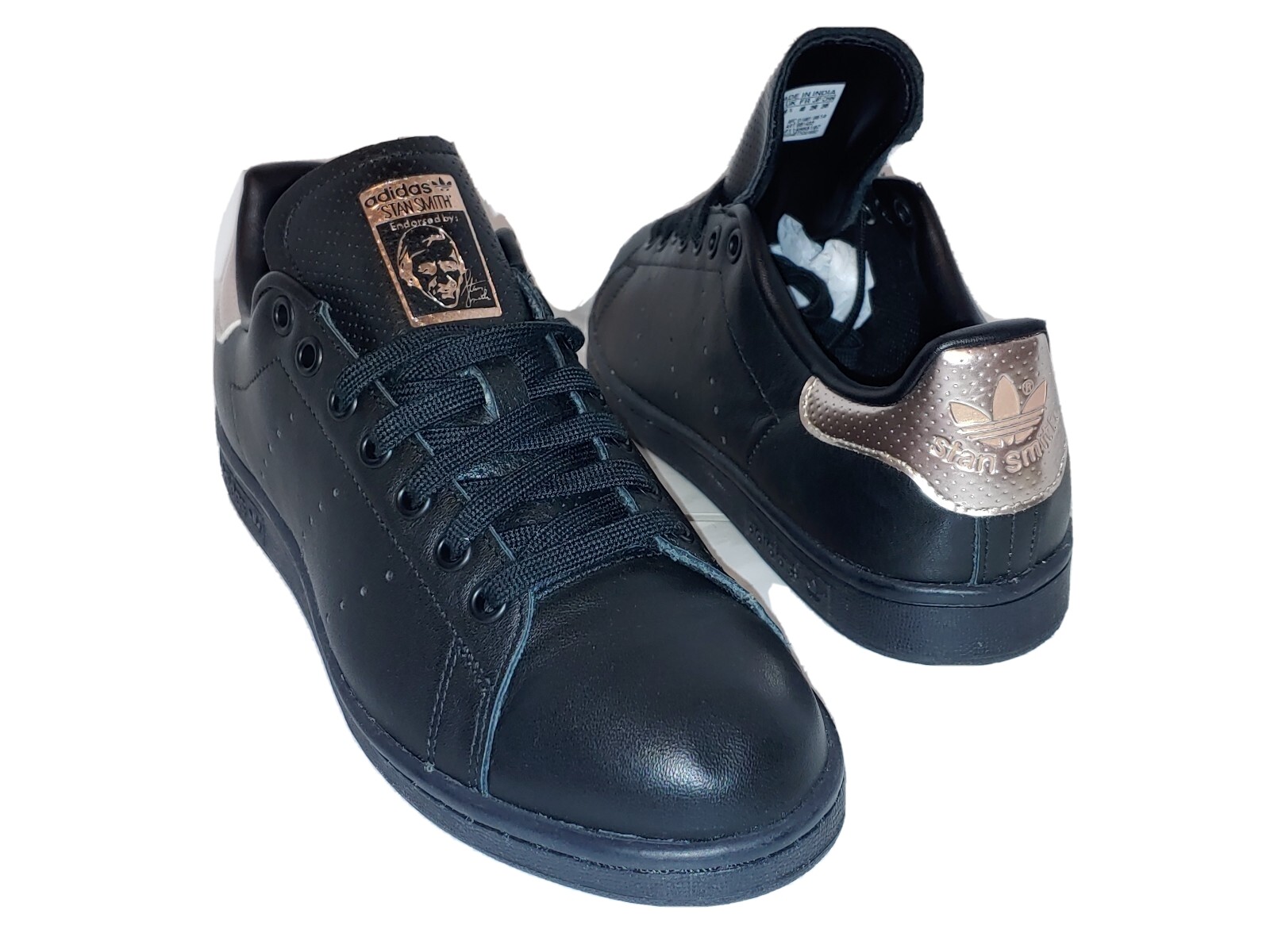 black rose gold sneakers