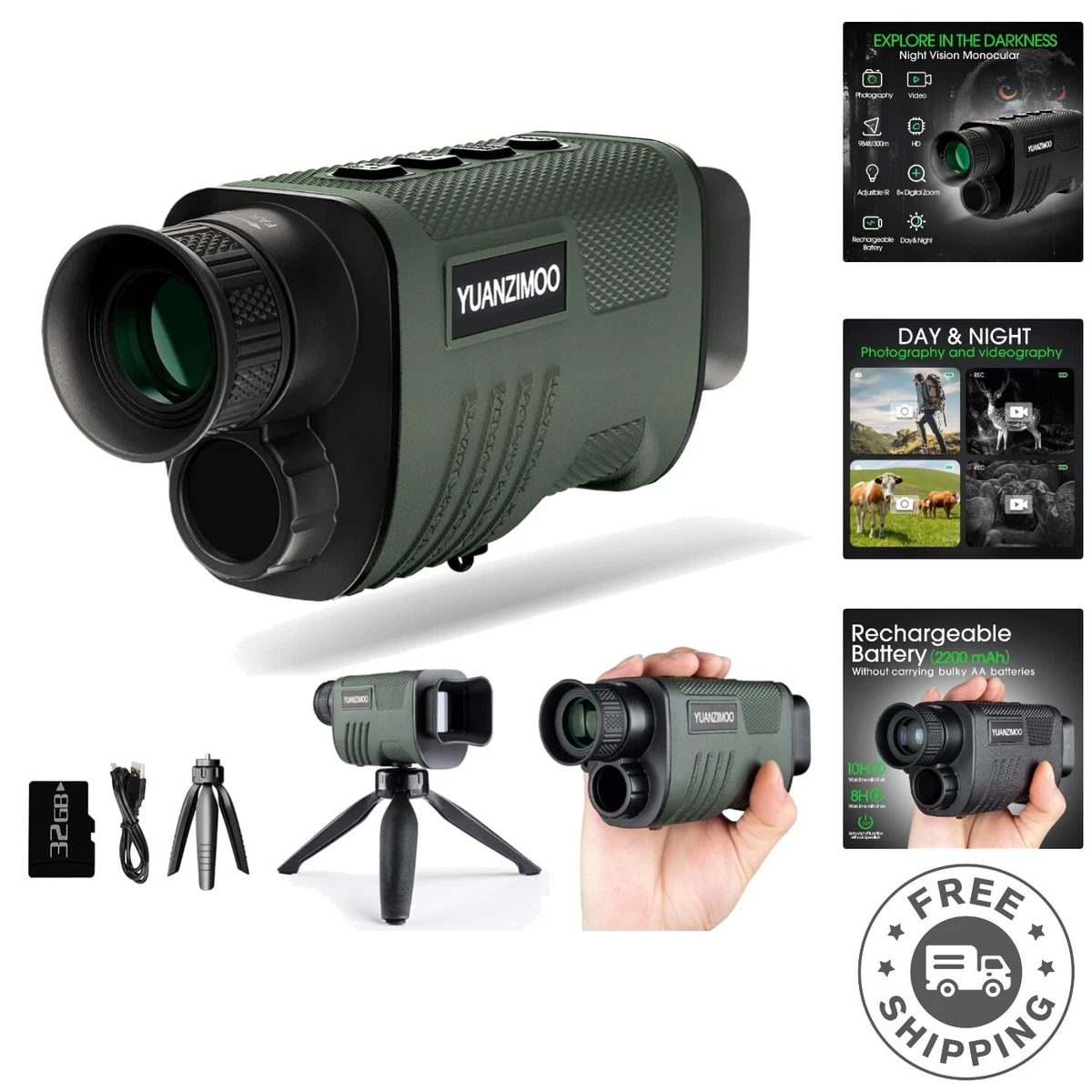 Generation 1 Night Vision Monocular Night Vision Optics for sale