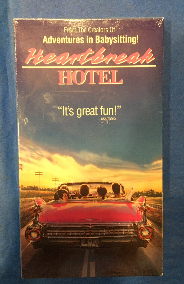 Heartbreak Hotel 1988 VHS Tape Movie Comedy David Keith Tuesday