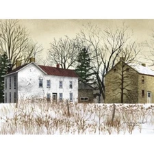 Billy Jacobs Canvas Print OL' DOC WARNER'S FARMSTEAD 12"x16"  Rustic Country