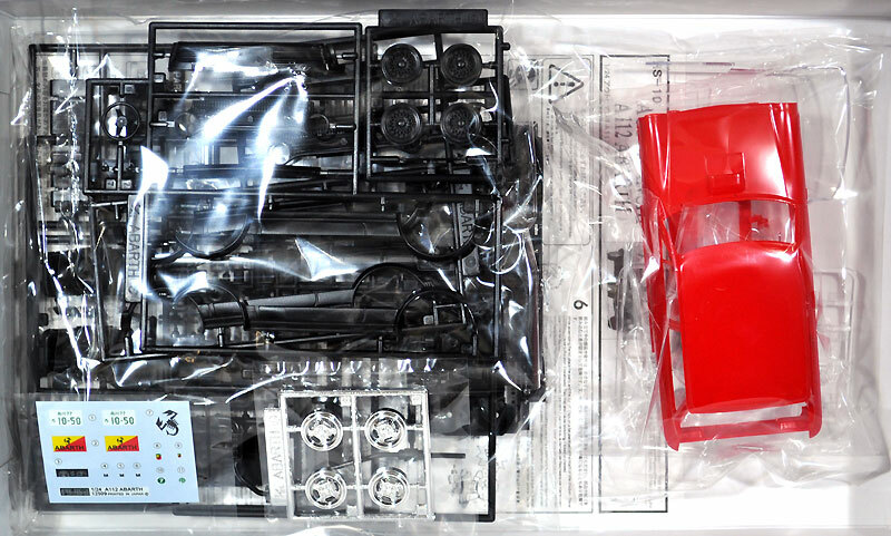 FUJIMI AUTOBIANCHI A112 Abarth Modellbausatz Maßstab 1:24 Plastik unbenutzt EUR 135,80 - DE