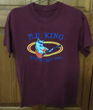 B.B.King - Joe Bonamassa/Kenny Wayne Blues Fest 2005 80th Birthday Tour T-Shirt
