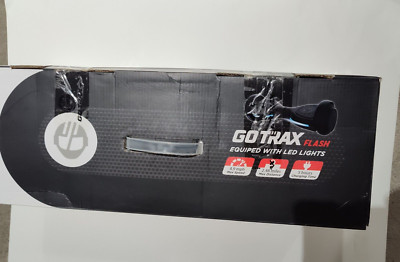 GO TRAX EDGE Self-balancing Hover Board w/6.3'' Wheels Black LED Lights UL 2272
