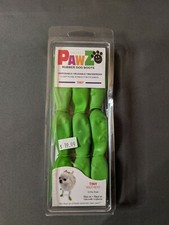 Pawz Dog Booties 12 Disposable Reusable Natural Rubber Waterproof Boots Tiny