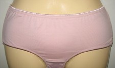 THE BEST FITTING PANTY - NEW - M / 6 - PINK POLY STRETCH PANTY RN 86752