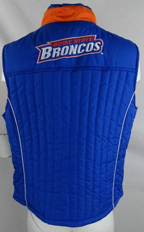 Boise State Broncos NCAA G-III Women's Puffer Vest - Image 3 of 4