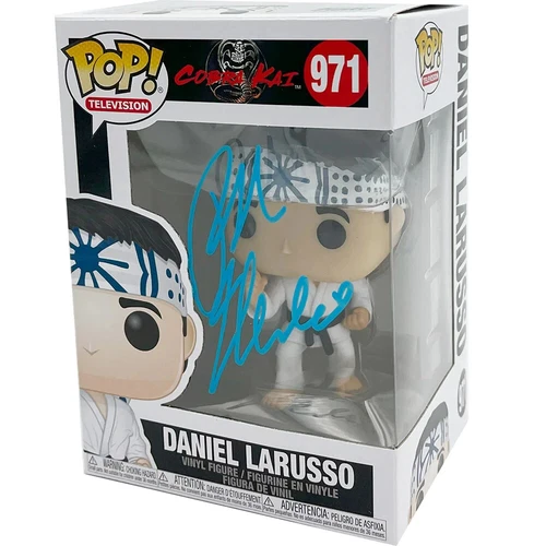Ralph Macchio Autographed 'Cobra Kai' Funko Pop! Figure