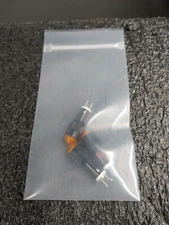 Lot of 3 IDEC AP1M AP Series Miniature Pilot Light Amber