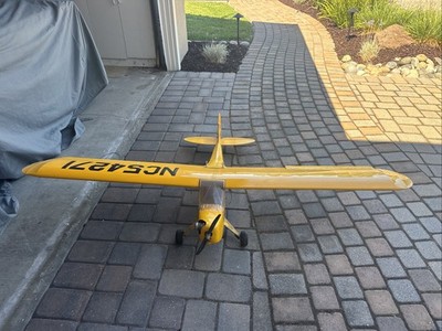 J3 Piper Cub. 80” Wingspan. Hangar 9 | eBay
