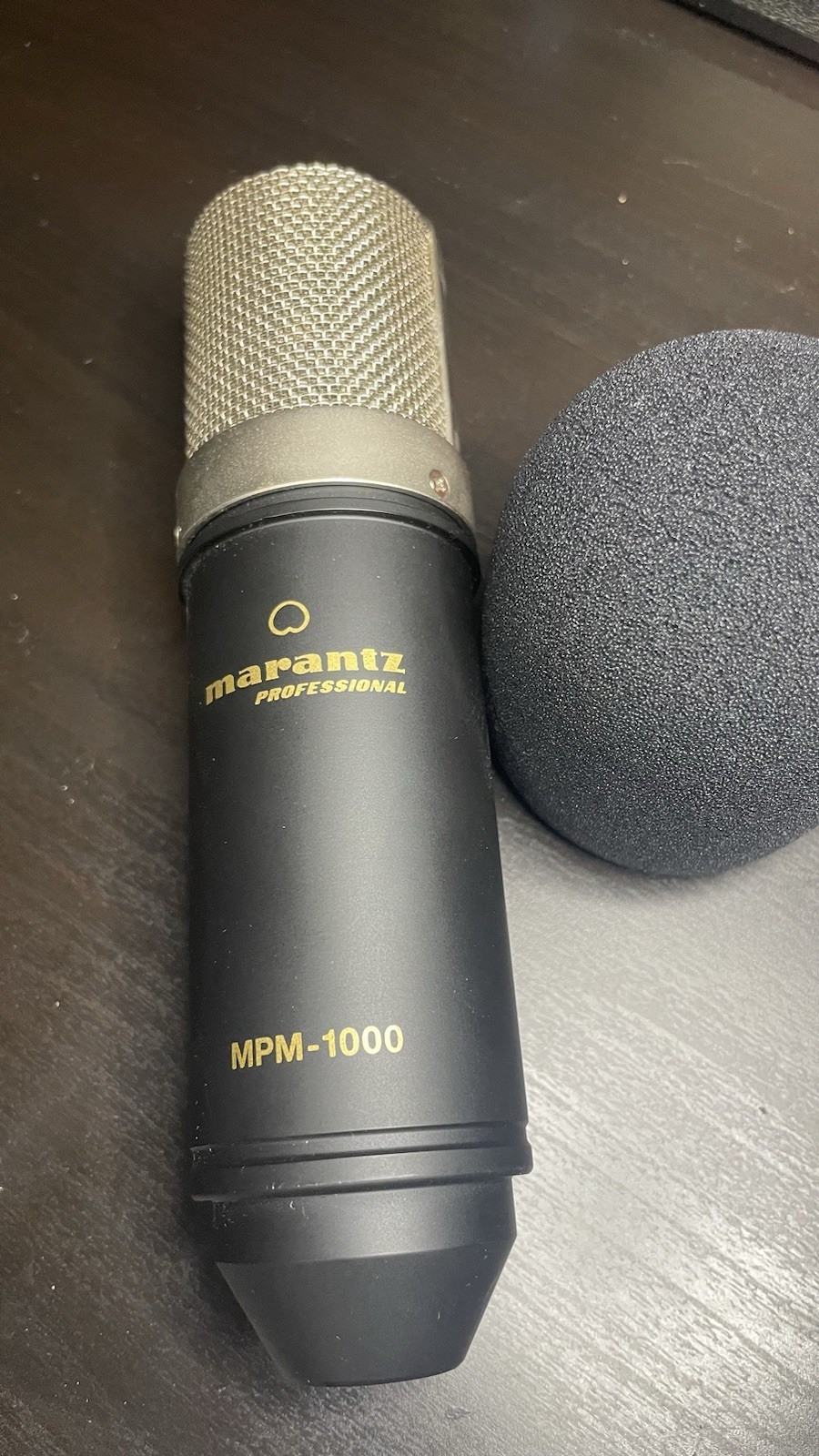 Microfono Marantz mpm-1000 + filtro anti pop