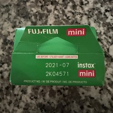 Fujifilm Instax Mini Instant Film 20 Sheets Twin Pack New Sealed Exp 07/2021
