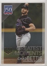 2019 Update 150 Years of Professional Baseball 150th Anniversary Chad Bettis 0b3