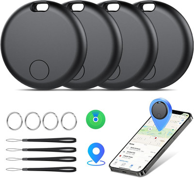 Air Tracker Tags-4 Pack: Smart Bluetooth Tracker, Item Finder Works with Find