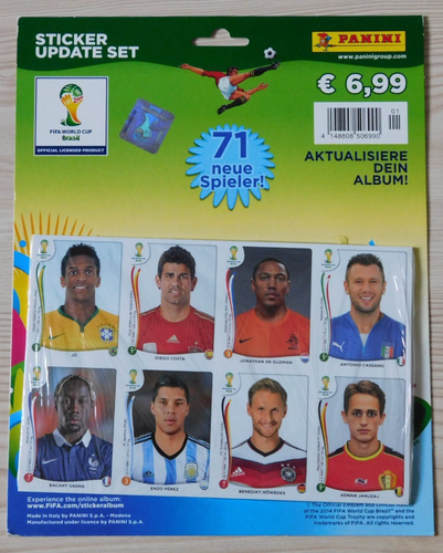 Panini FIFA World Cup 2014 Brazil # UPDATE SET