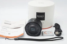Sony Cyber-Shot Dsc-Qx10 Black Compact Digital Camera Lens Style