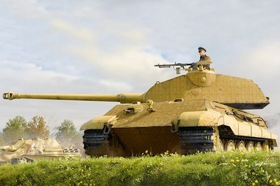 Hobby Boss 1/35 Pz.Kpfw.VI Sd.Kfz.182 Tiger II Plastic Model Kit
