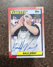 2017 Topps Archives Fan Favorites Autographs #FFABV Bald Vinny Auto NM-MT Yankee