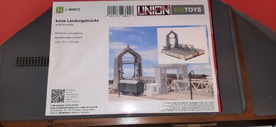 Spur N Lasercut 3D Druck Nr B00072 kurze Landungsbrücke 