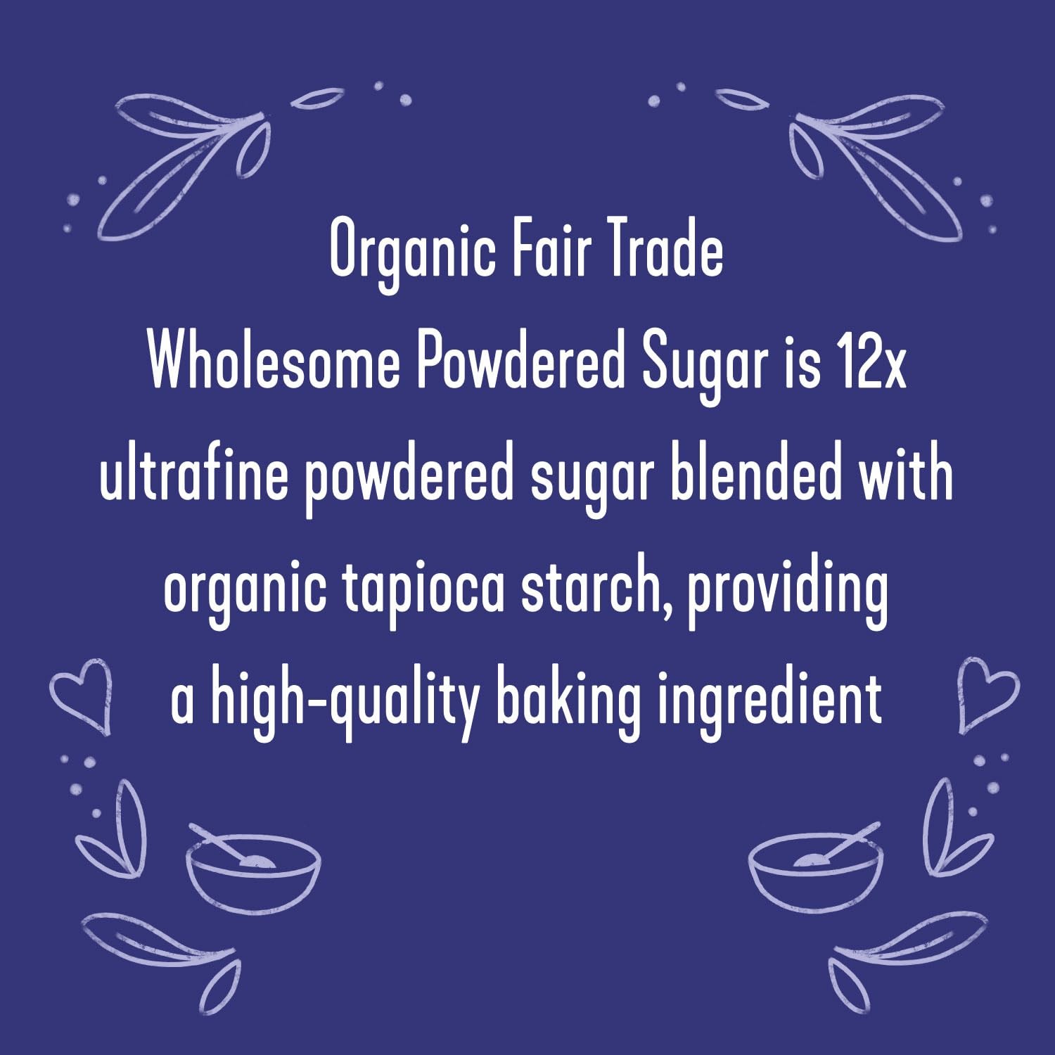 Wholesome Sweeteners 16-Ounce Organic Powdered 1 Pound (Pack of 1) 