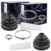 2X Topran Achsmanschetten Satz Passend FüR Audi 100 80 90 A4 A6 A8 Skoda Superb