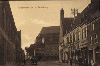 Postcard Doesburg Gelderland Netherlands, Koepoortstraat - 10826308
