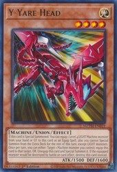Y-Yare Head MZTM-EN019 Maze of the Master Rare 1st Edition