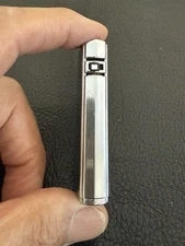 Ronson Electric Lighter Crome Color 12 Volt Battery England Made