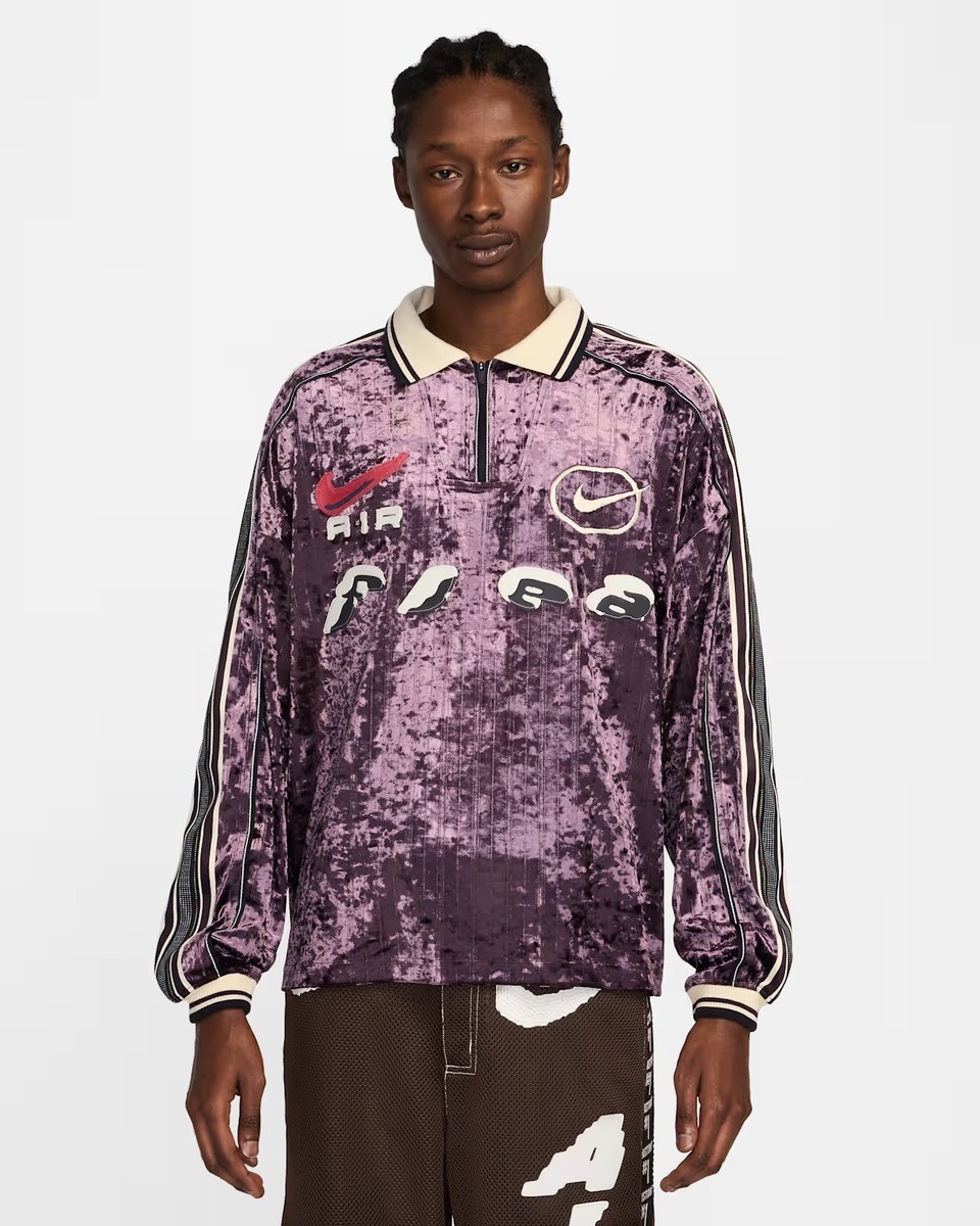 Nike x Cactus Plant Flea Market Flea Soccer Jersey 'Burgundy Ash