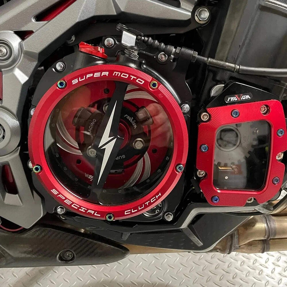 Z900 Z 900 Engine Clear Clutch Cover Protector Guard for Kawasaki